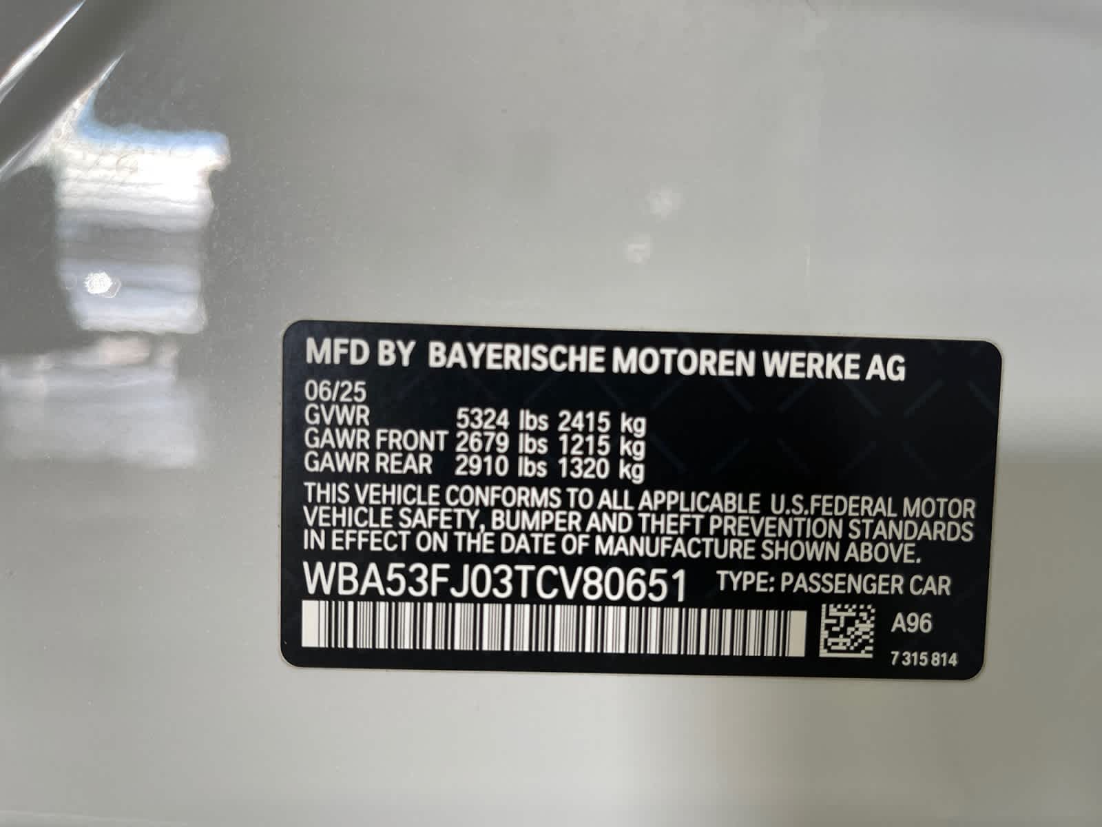 used 2026 BMW 530i car, priced at $59,997