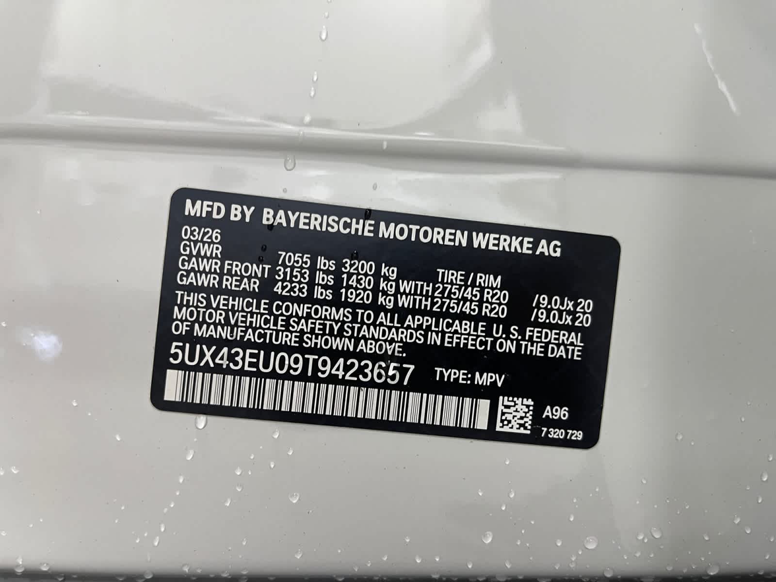 new 2026 BMW X5 PHEV car, priced at $88,300