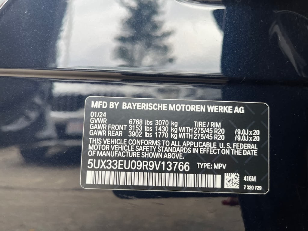 Certified 2024 BMW X5 M60i SUV