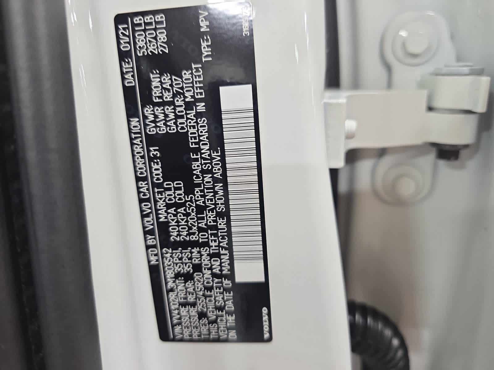 used 2021 Volvo XC60 car, priced at $22,997