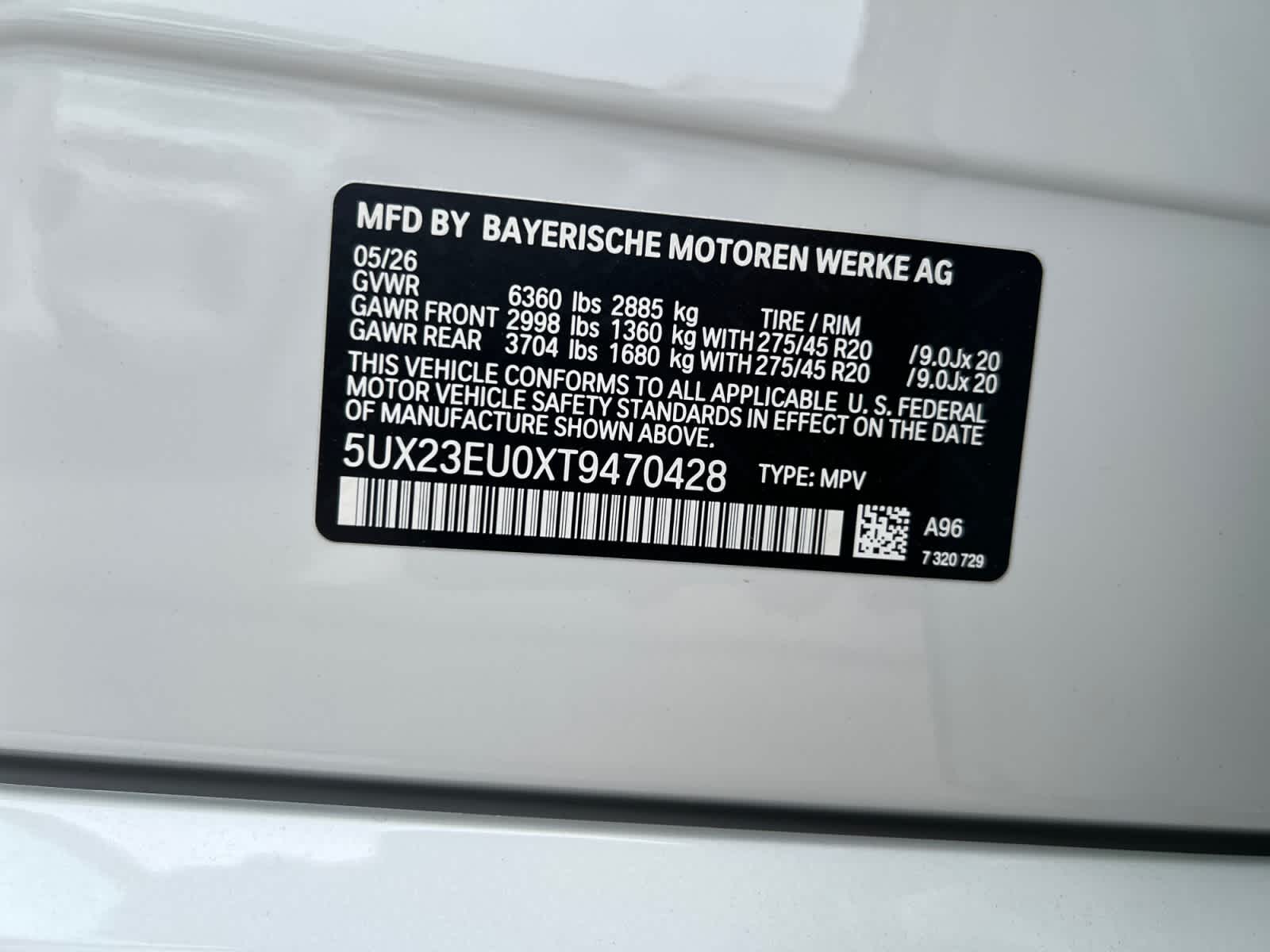 new 2026 BMW X5 car, priced at $86,500