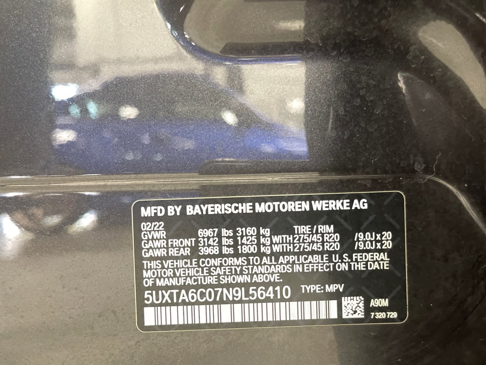 used 2022 BMW X5 PHEV car, priced at $43,497