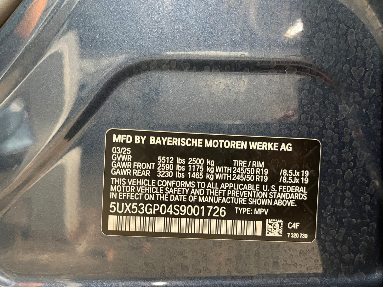 used 2025 BMW X3 car, priced at $46,997