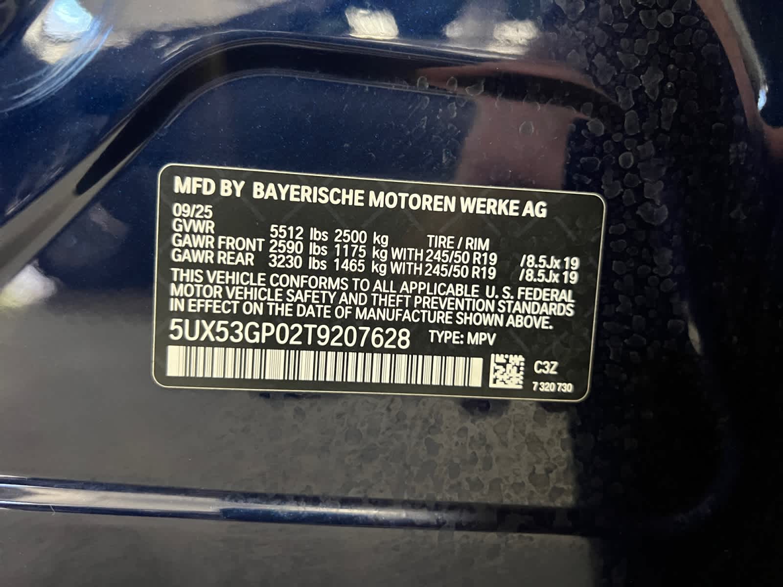 used 2026 BMW X3 car, priced at $50,097