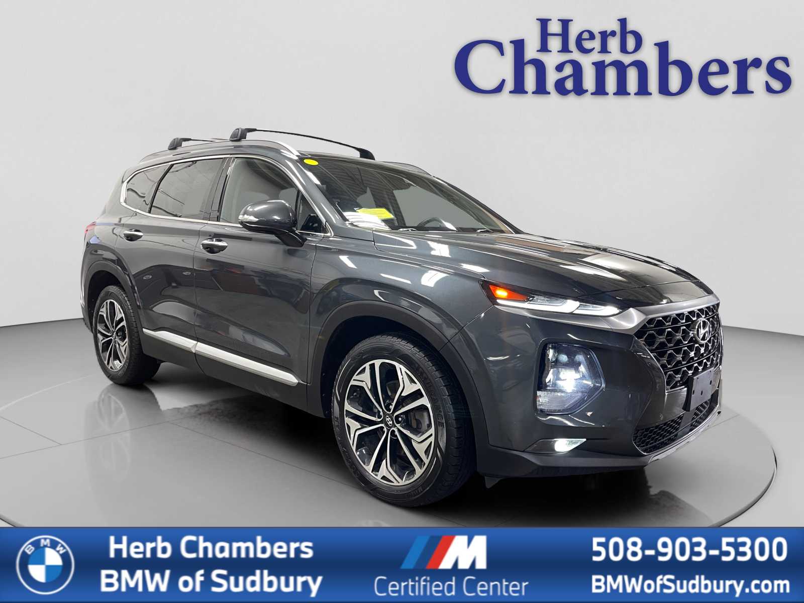 used 2020 Hyundai Santa Fe car, priced at $17,497