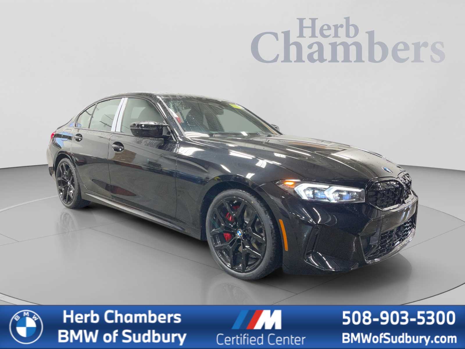 Black Sapphire Metallic 2026 BMW 3 Series Sedan All-Wheel Drive Automatic