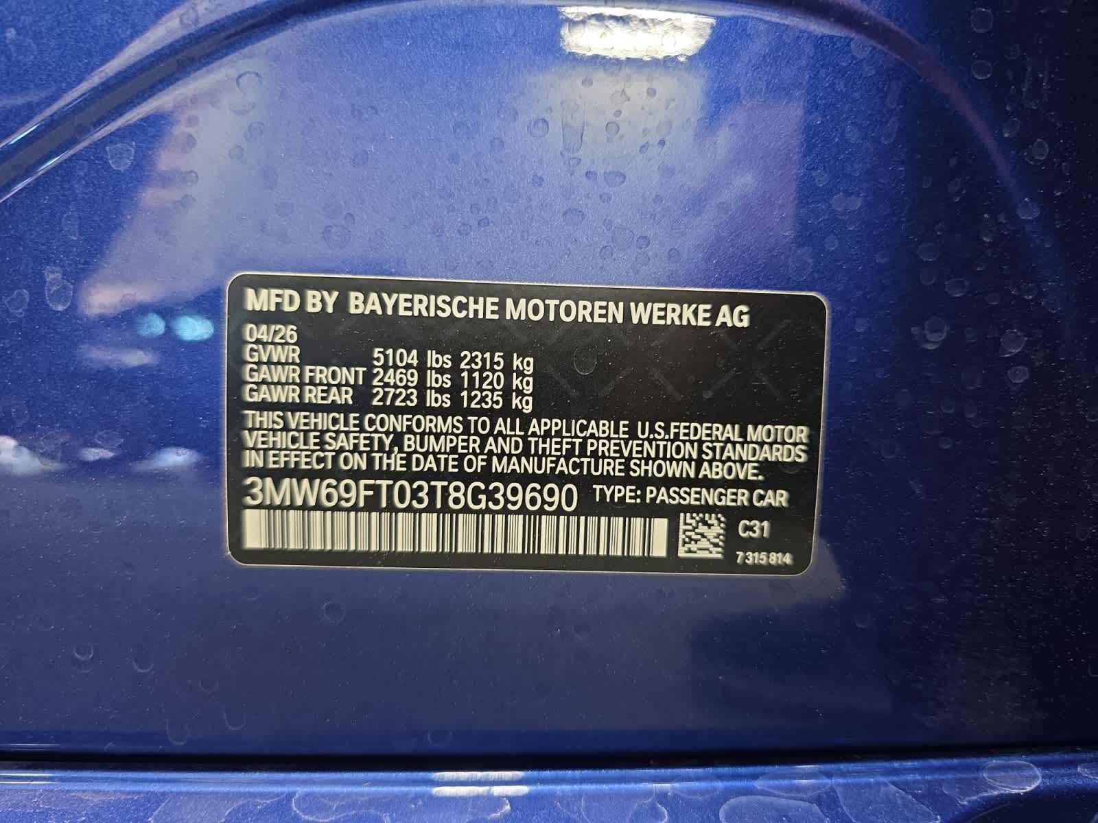 new 2026 BMW M340i car, priced at $74,520