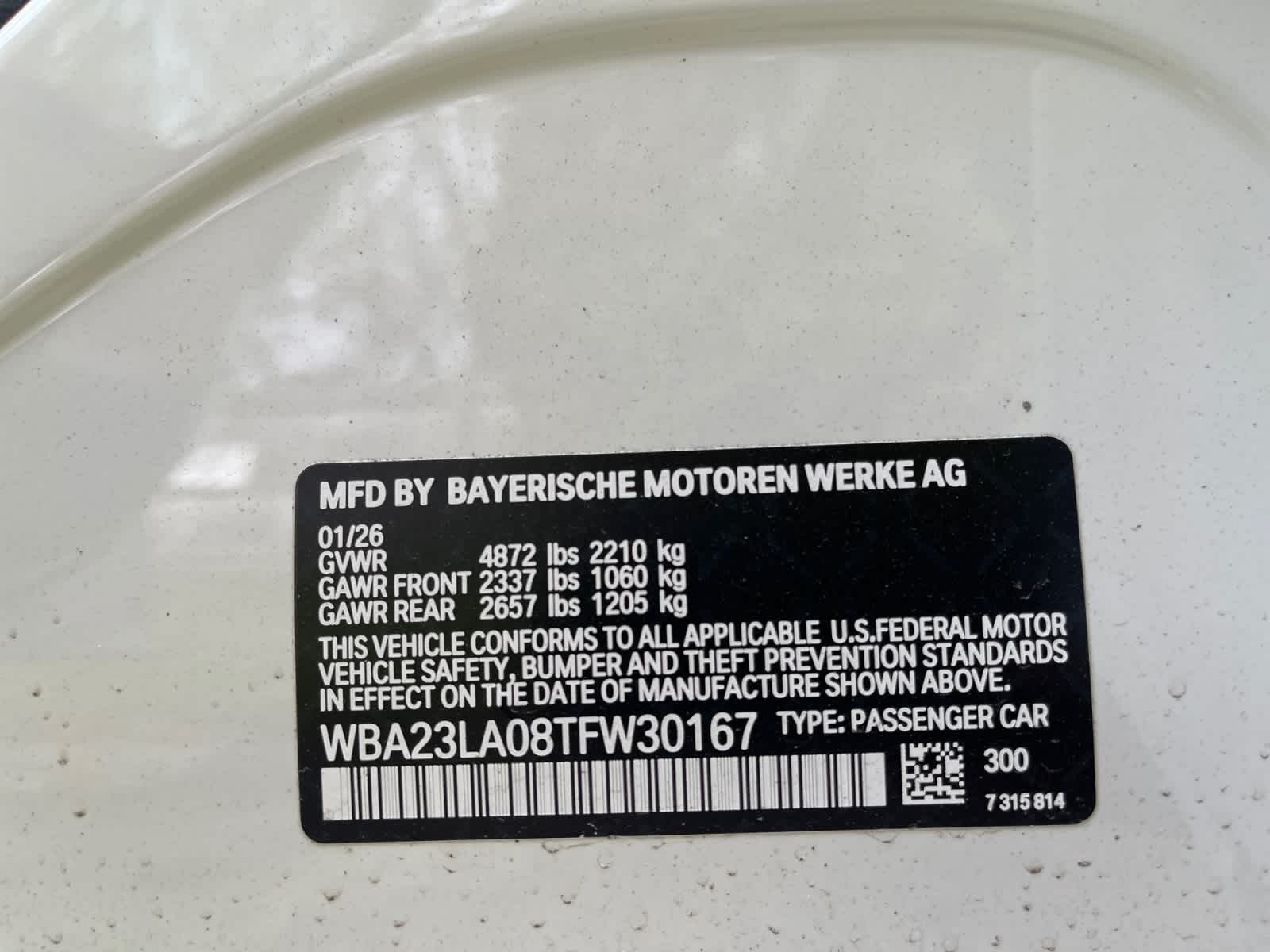 new 2026 BMW 330i car, priced at $59,615