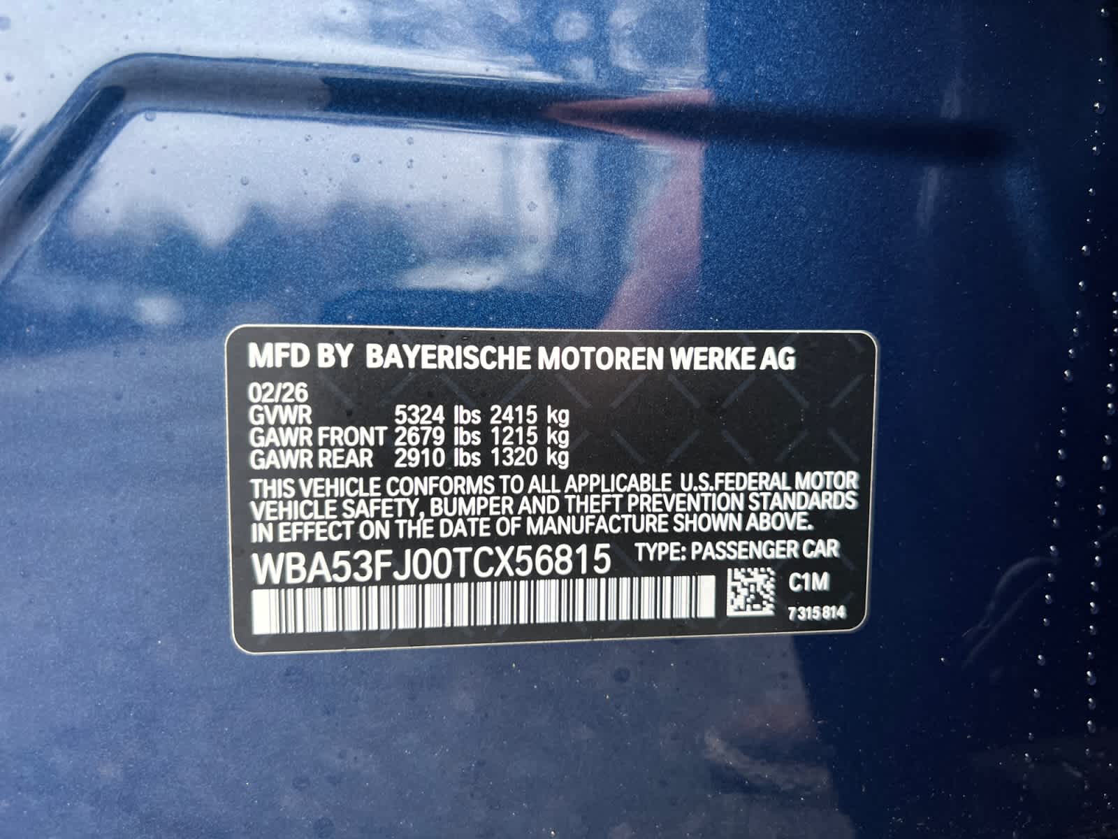 new 2026 BMW 530i car, priced at $67,715