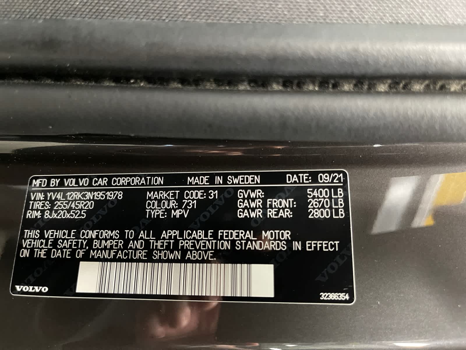 used 2022 Volvo XC60 car, priced at $22,497