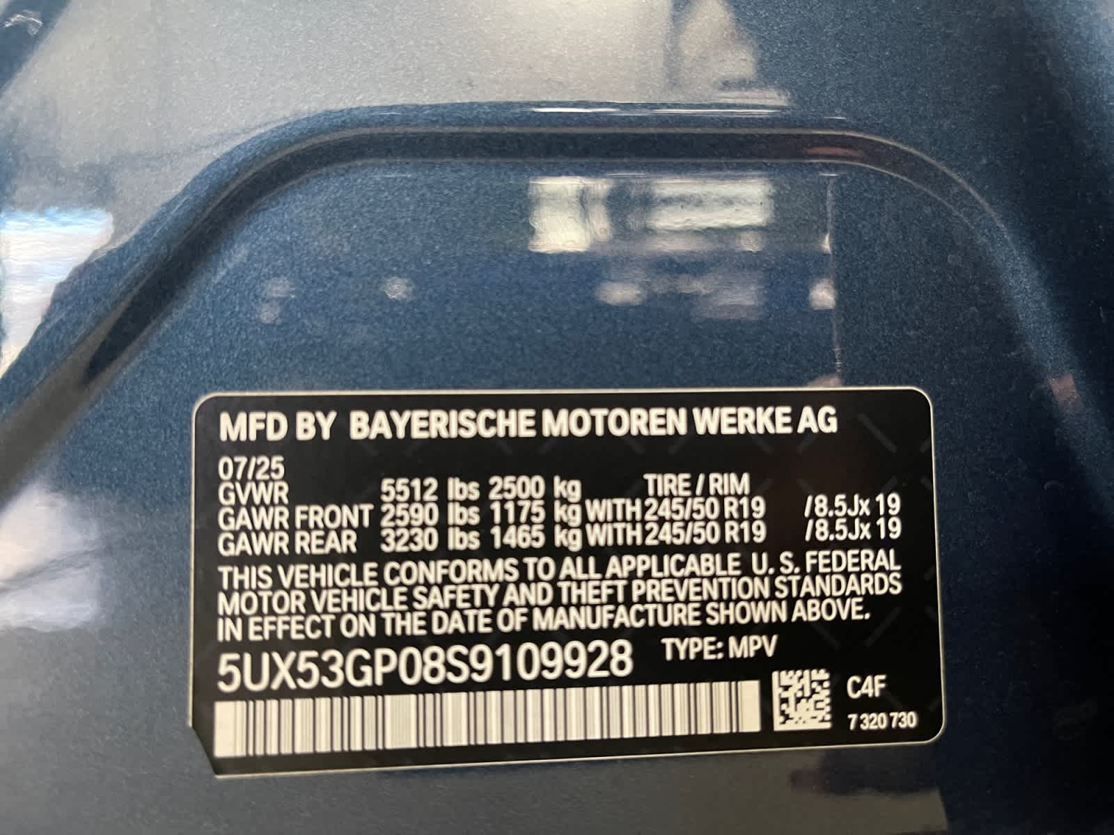 used 2025 BMW X3 car, priced at $50,497