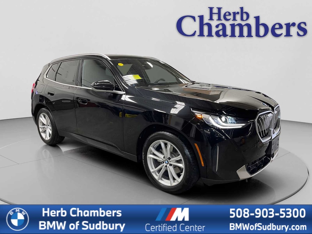 Certified 2025 BMW X3 30 xDrive SUV