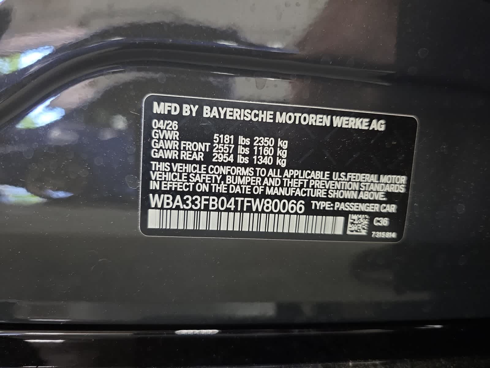 new 2026 BMW 430i car, priced at $65,250
