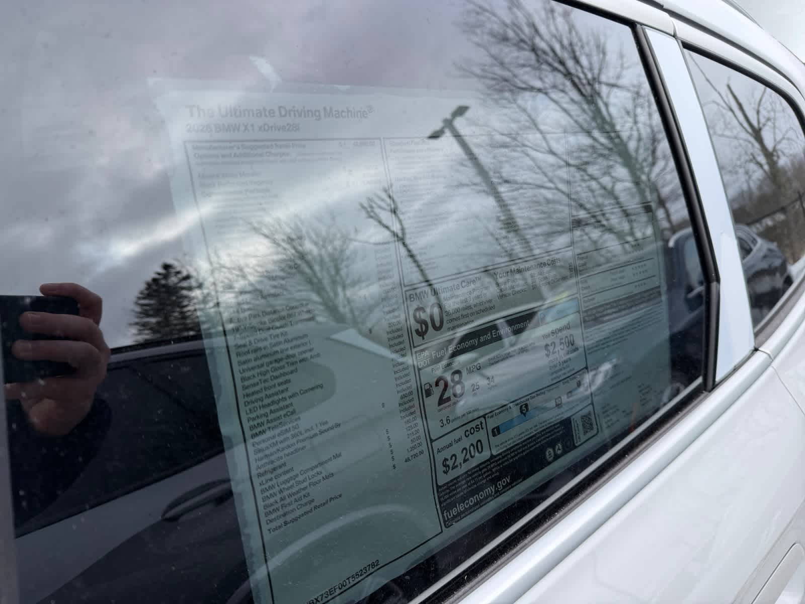 new 2026 BMW X1 car, priced at $48,720