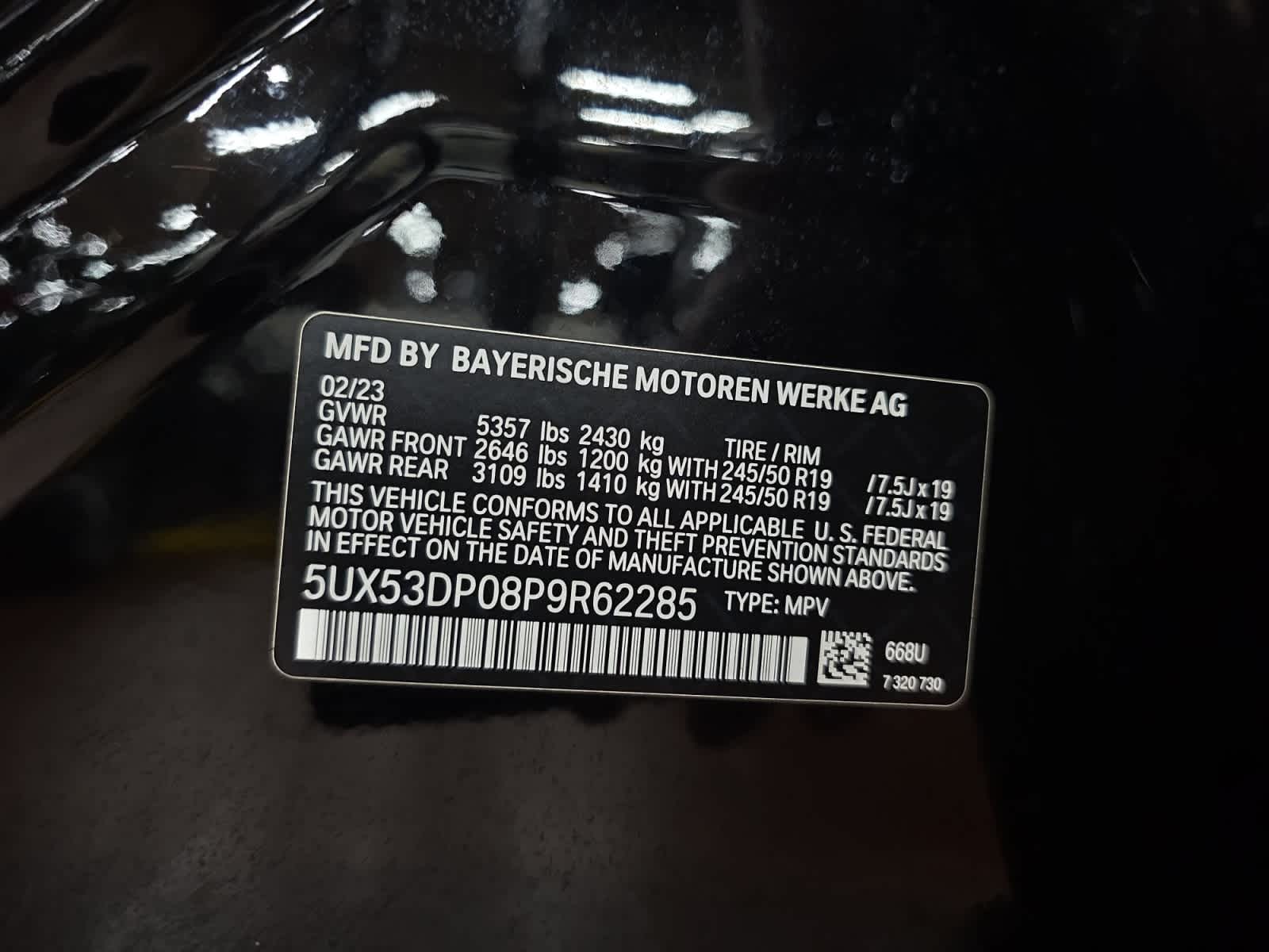 used 2023 BMW X3 car, priced at $33,897