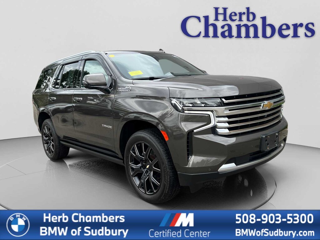 Used 2021 Chevrolet Tahoe High Country SUV