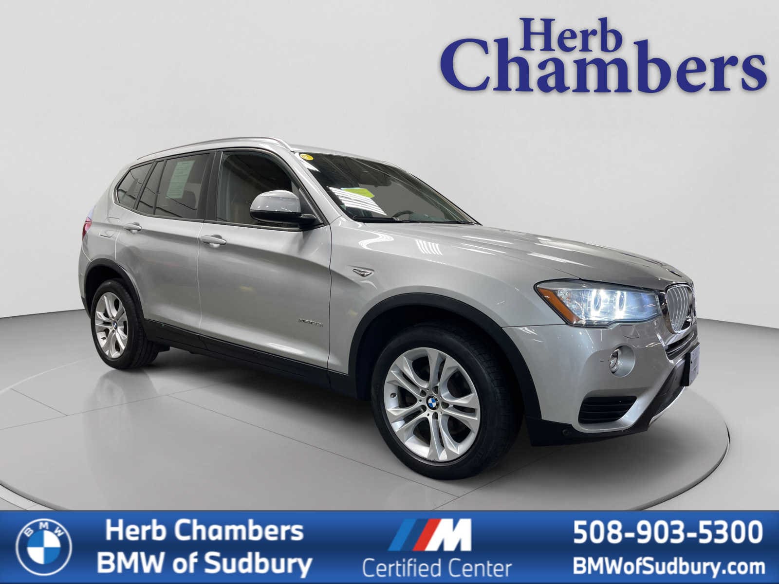 used 2017 BMW X3 car, priced at $20,497