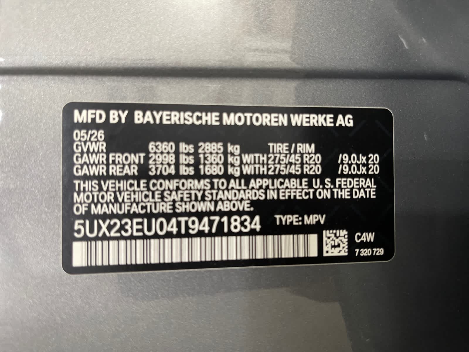 new 2026 BMW X5 car, priced at $82,600