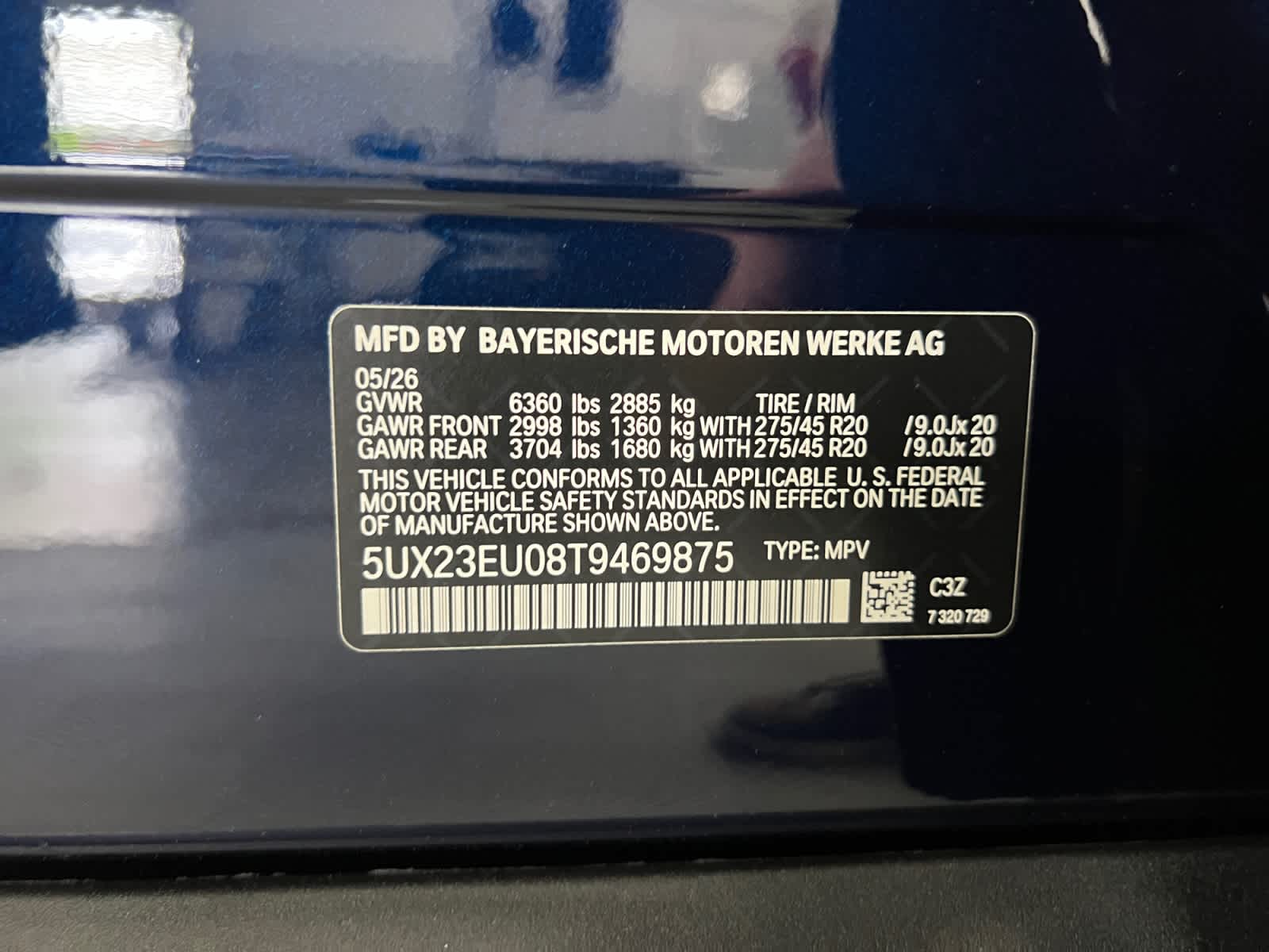 new 2026 BMW X5 car, priced at $79,250