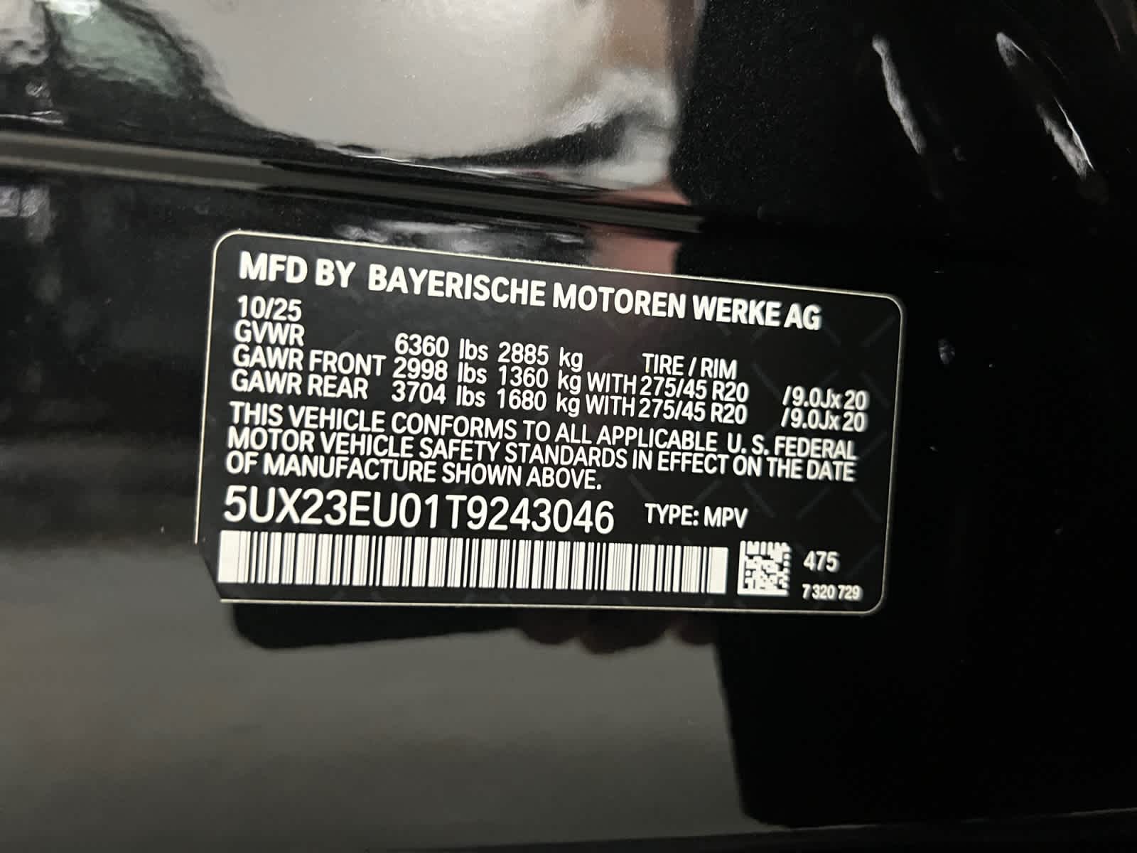 used 2026 BMW X5 car, priced at $72,497