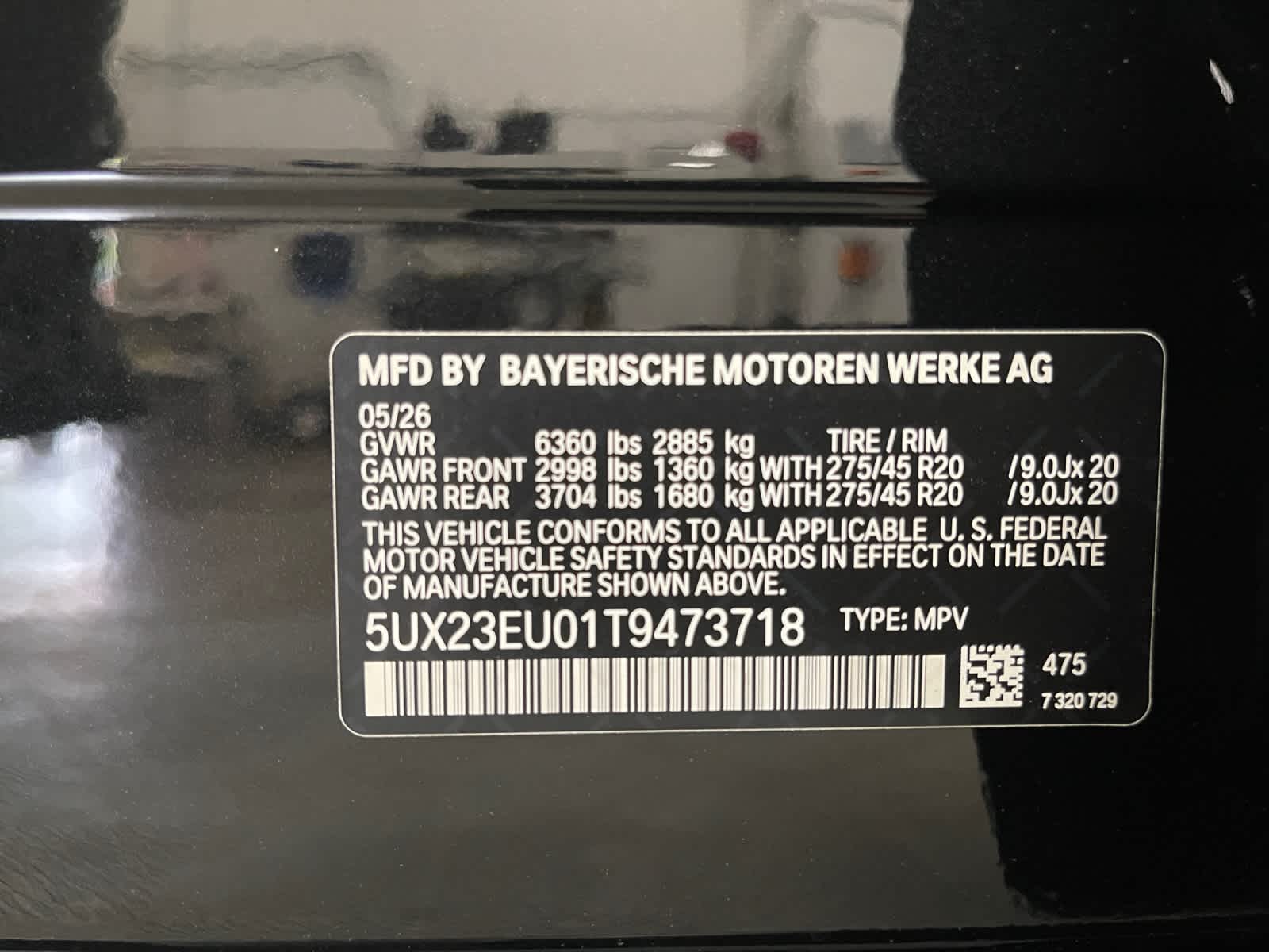 new 2026 BMW X5 car, priced at $81,100