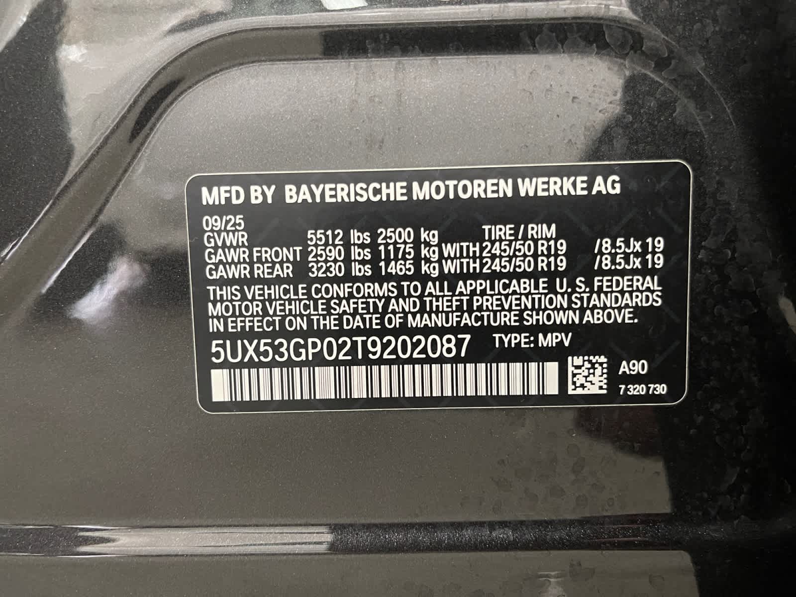 used 2026 BMW X3 car, priced at $47,997