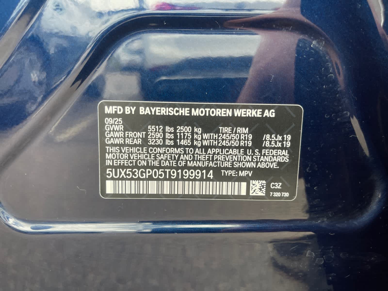 used 2026 BMW X3 car, priced at $54,497