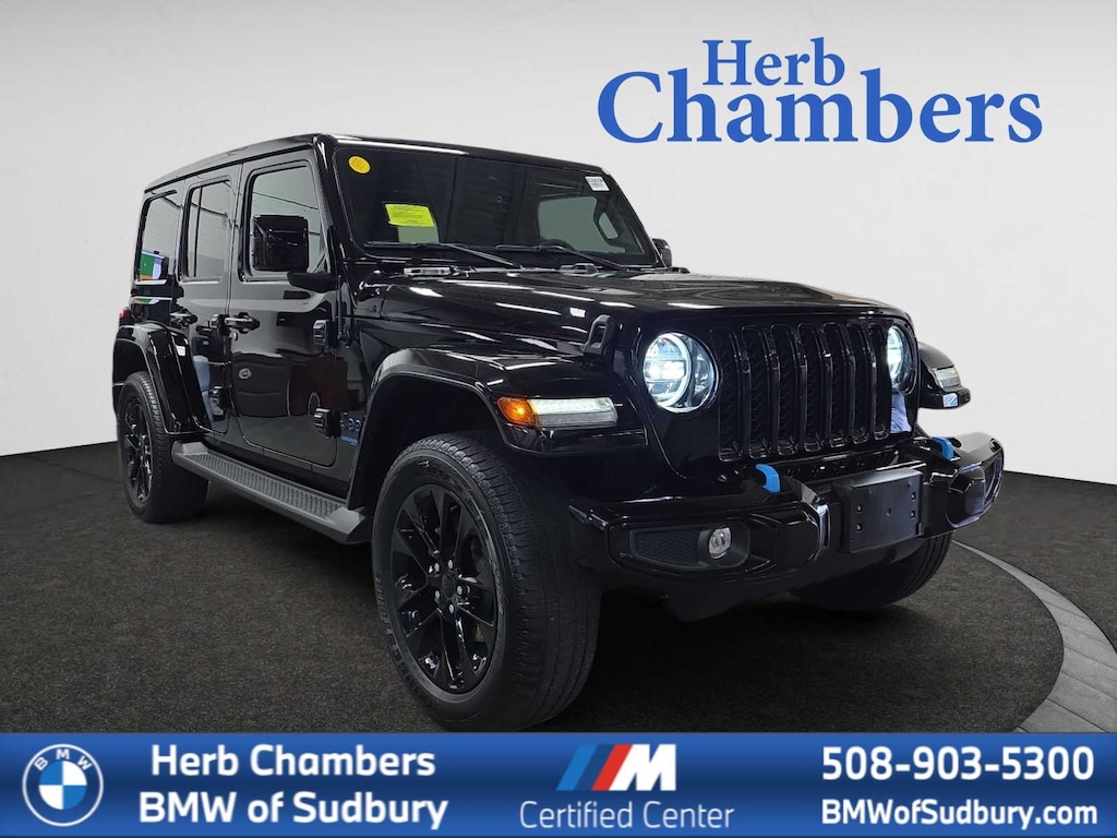 Used 2021 Jeep Wrangler 4xe Sahara SUV