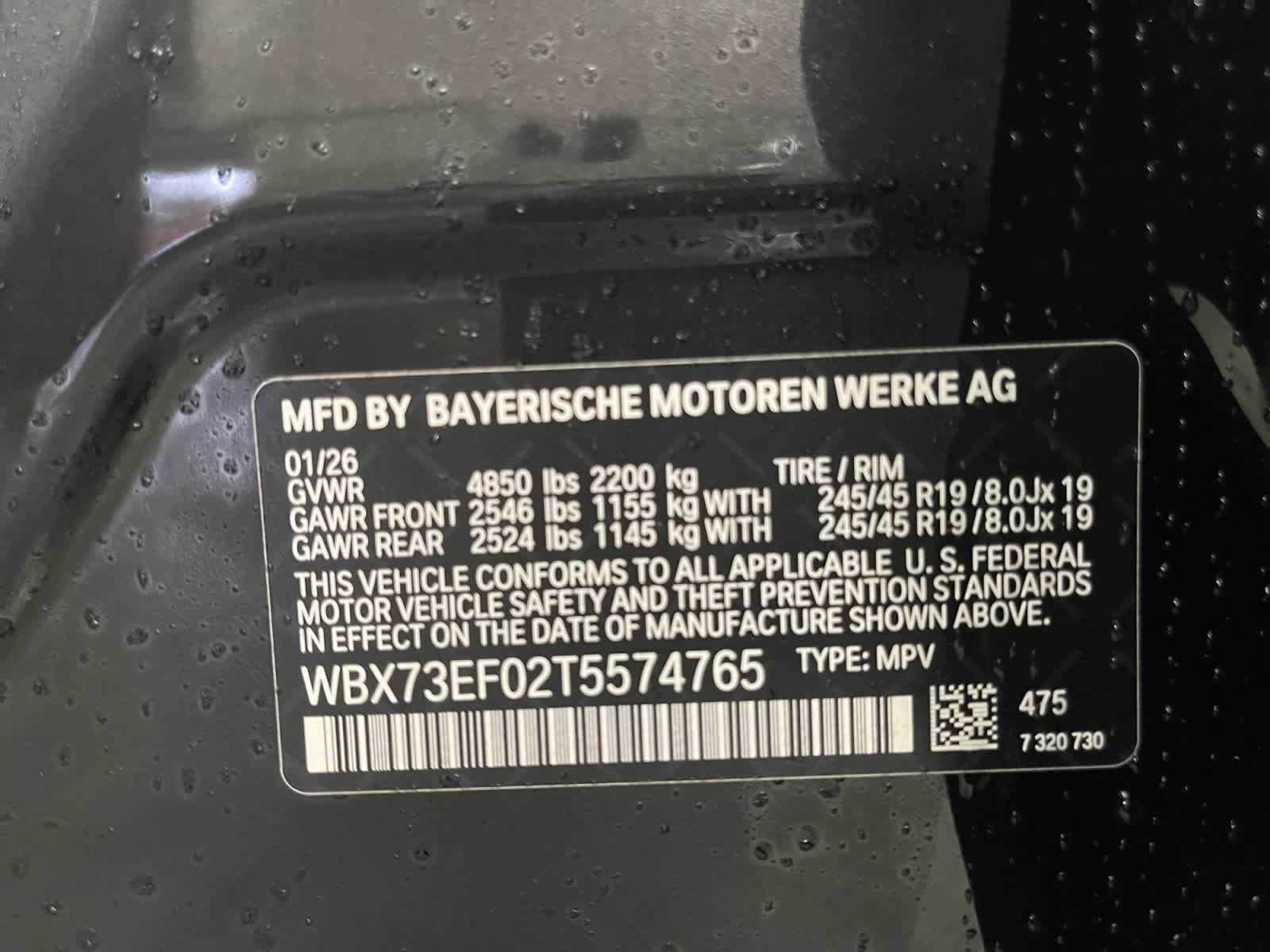 new 2026 BMW X1 car, priced at $50,070