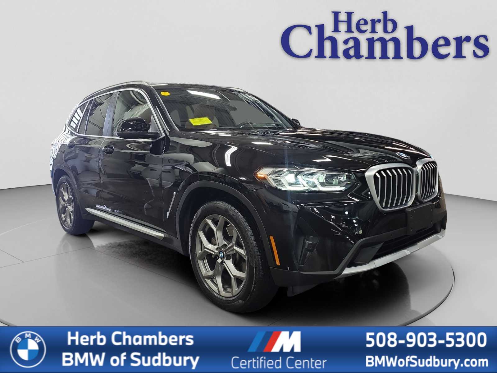 used 2022 BMW X3 car, priced at $31,697