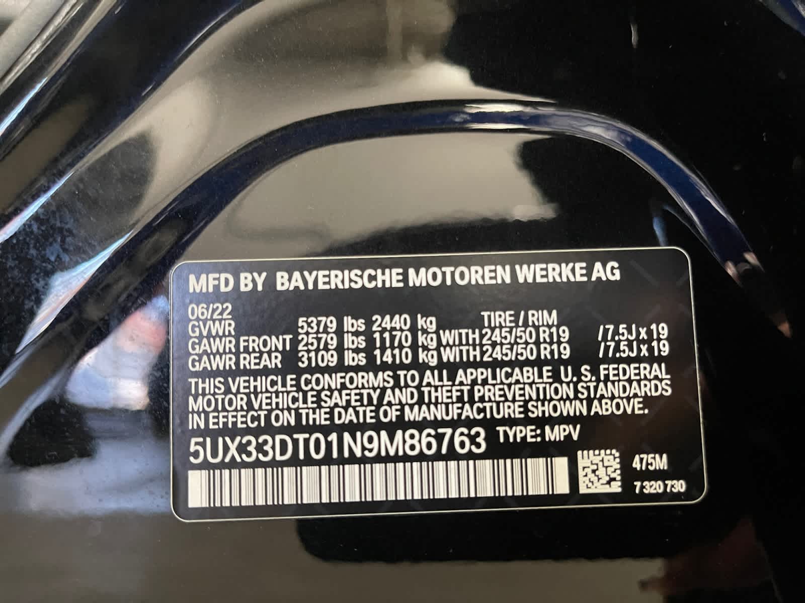 used 2022 BMW X4 car, priced at $35,997