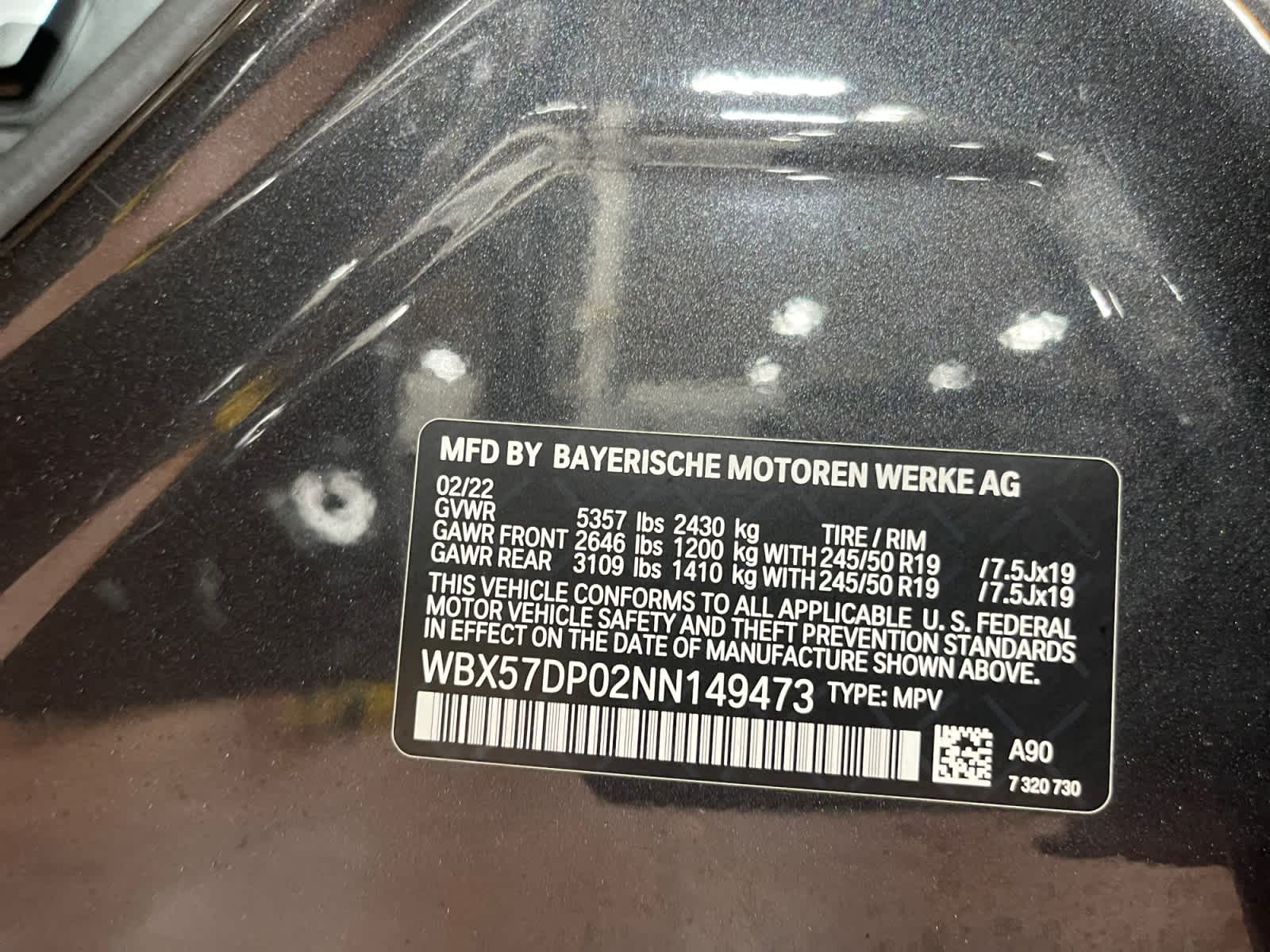 used 2022 BMW X3 car, priced at $34,297