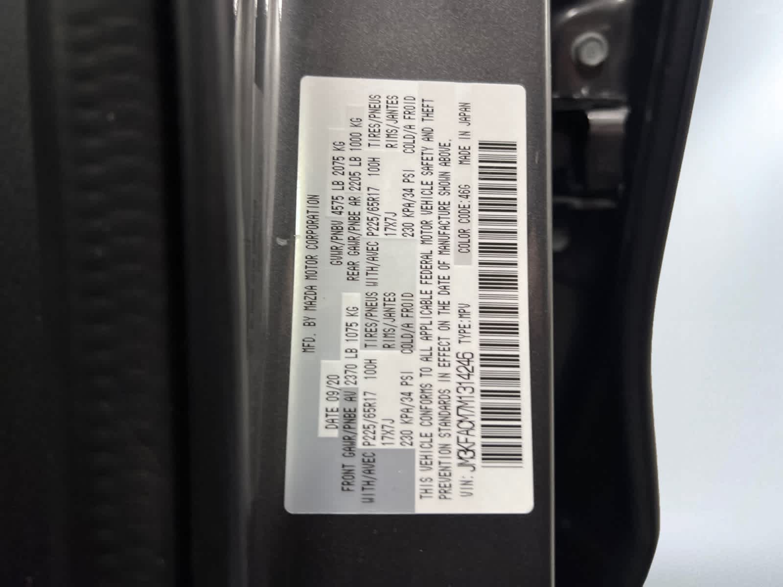 used 2021 Mazda CX-5 car, priced at $17,997