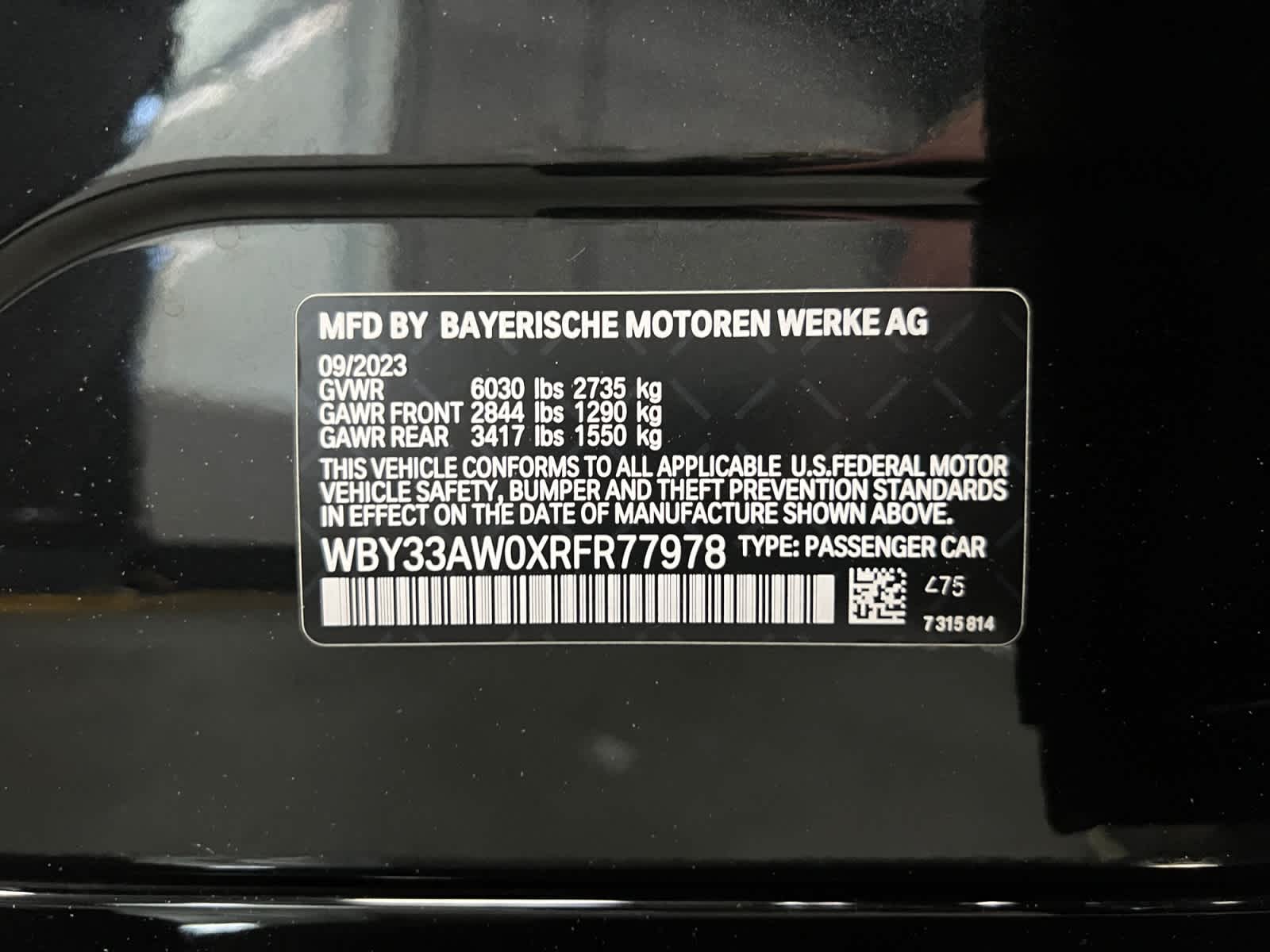 used 2024 BMW i4 car, priced at $50,497