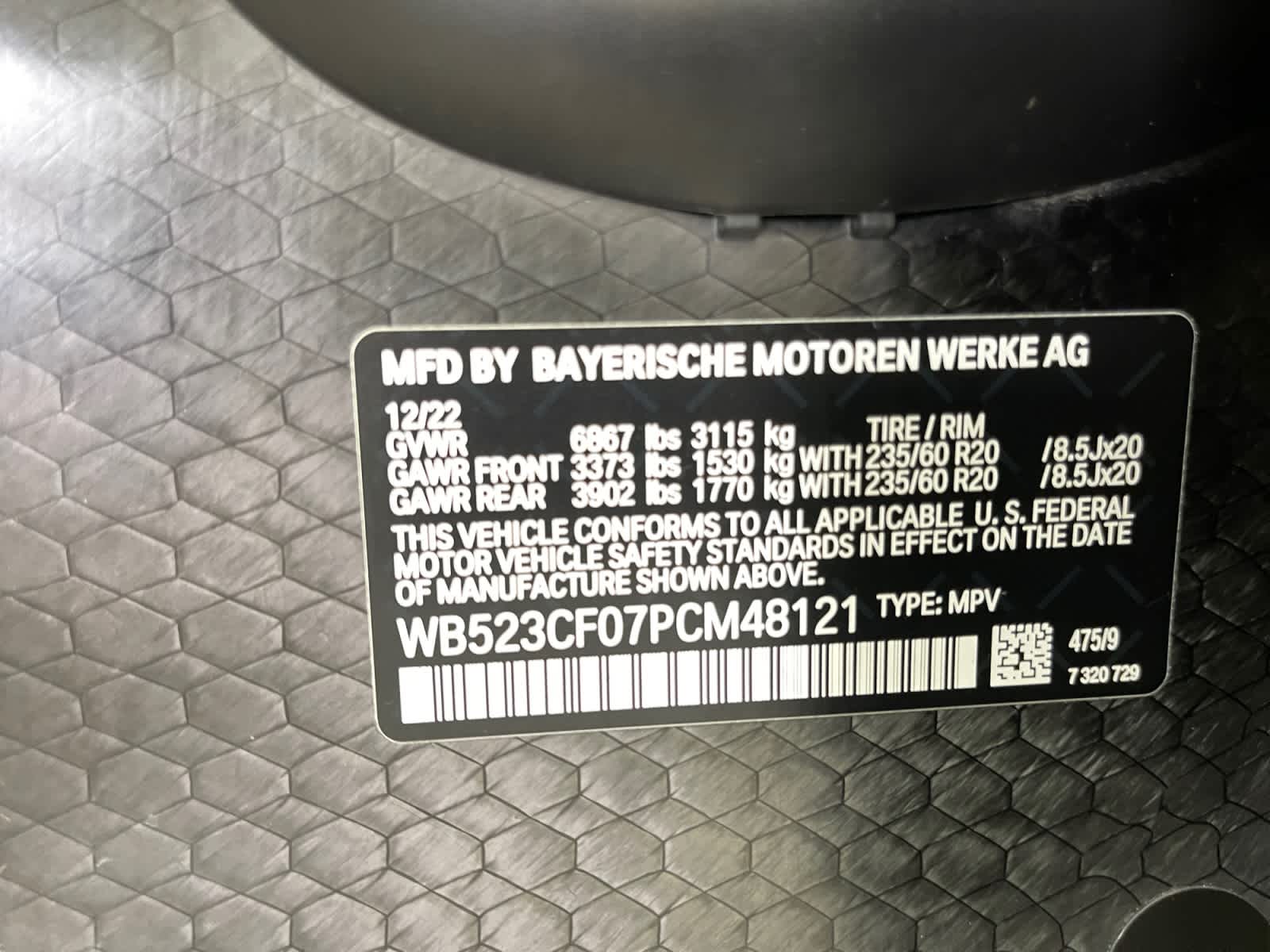 used 2023 BMW iX car, priced at $52,497