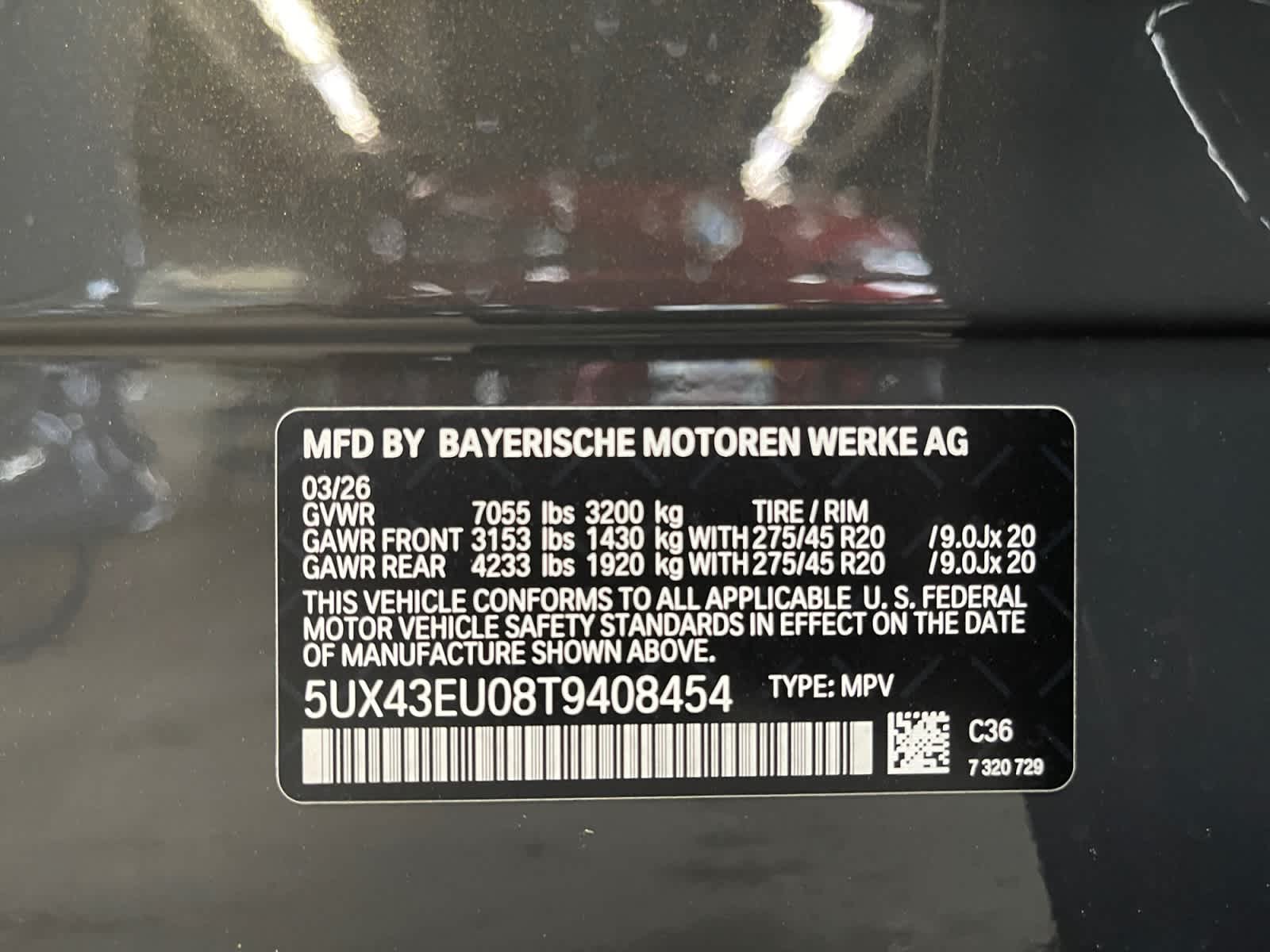 new 2026 BMW X5 PHEV car, priced at $87,450