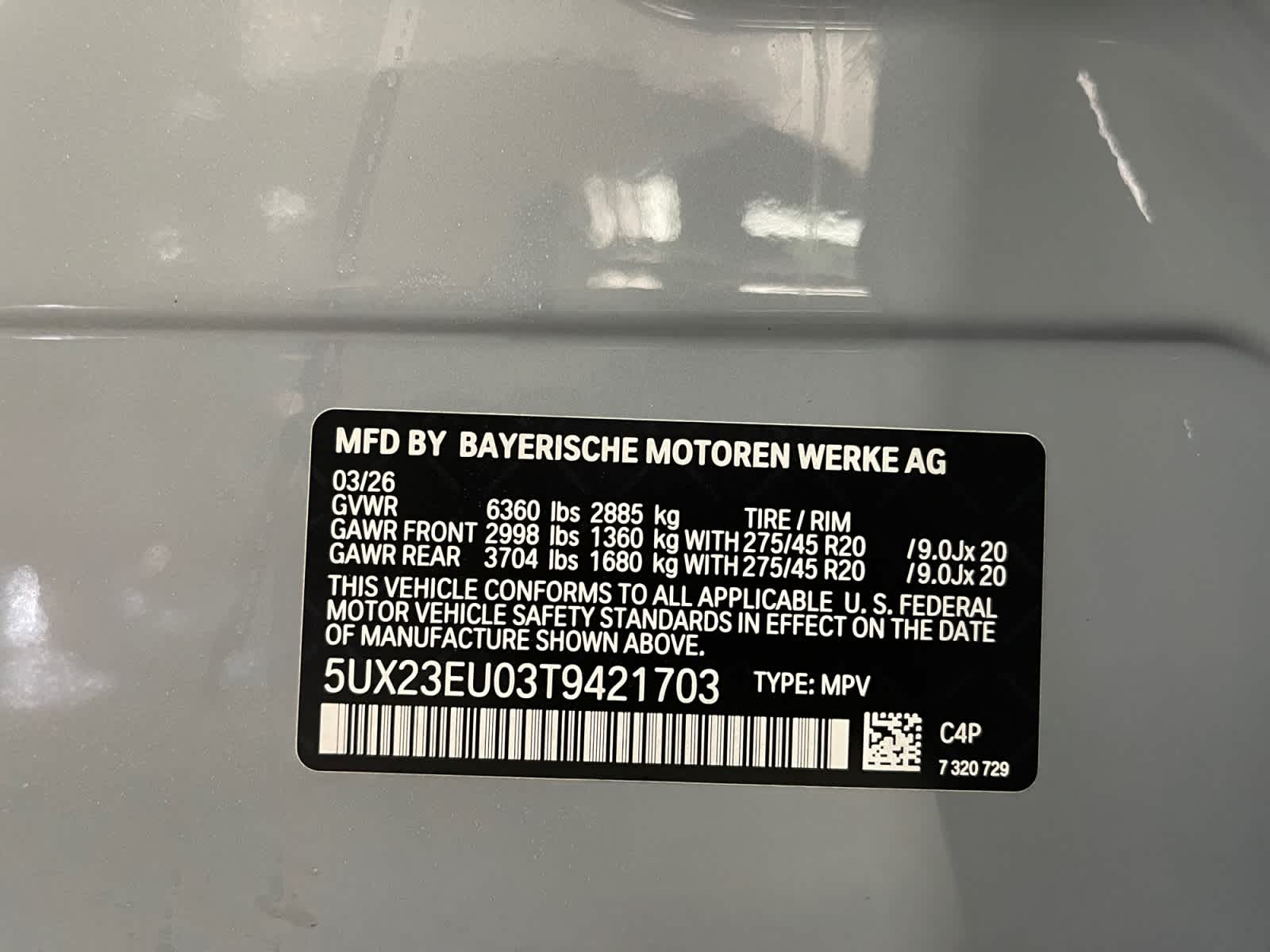 new 2026 BMW X5 car, priced at $84,000