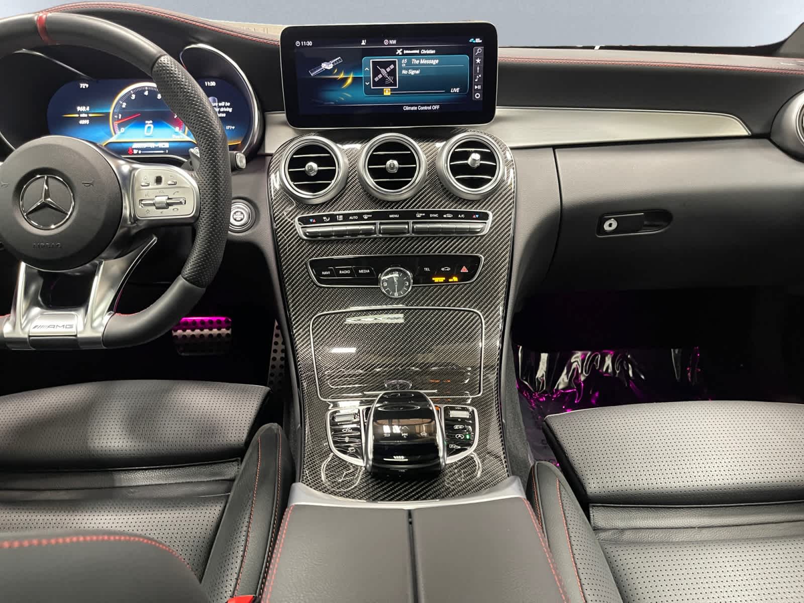 used 2023 Mercedes-Benz AMG C 43 car, priced at $51,497