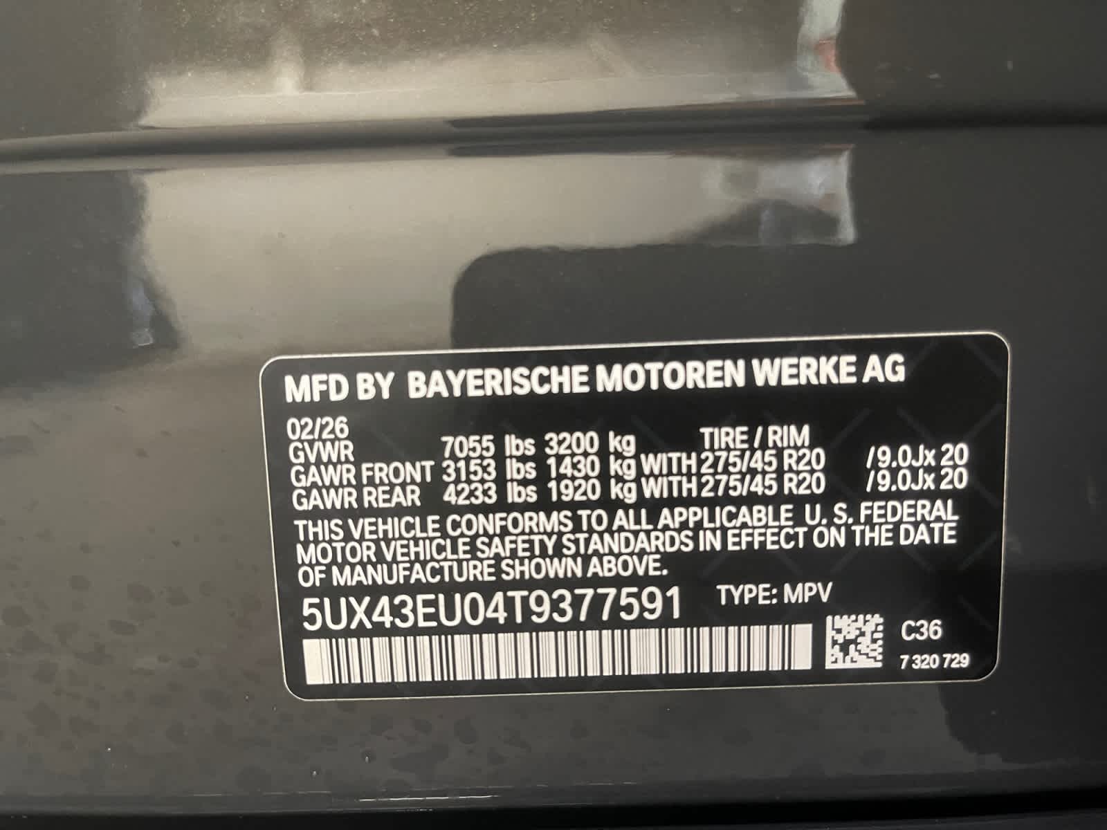 new 2026 BMW X5 PHEV car, priced at $90,550