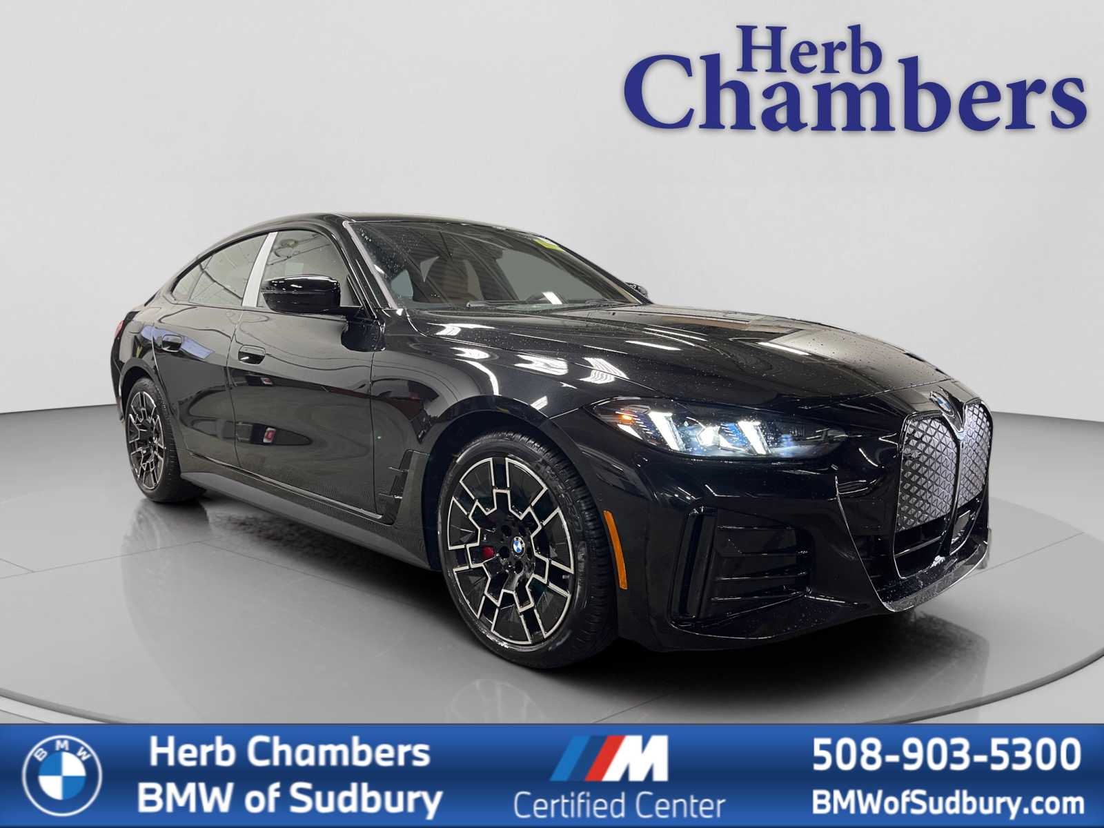 Black Sapphire Metallic 2026 BMW i4 xDrive40 Gran Coupe AWD Sedan All-Wheel Drive Automatic