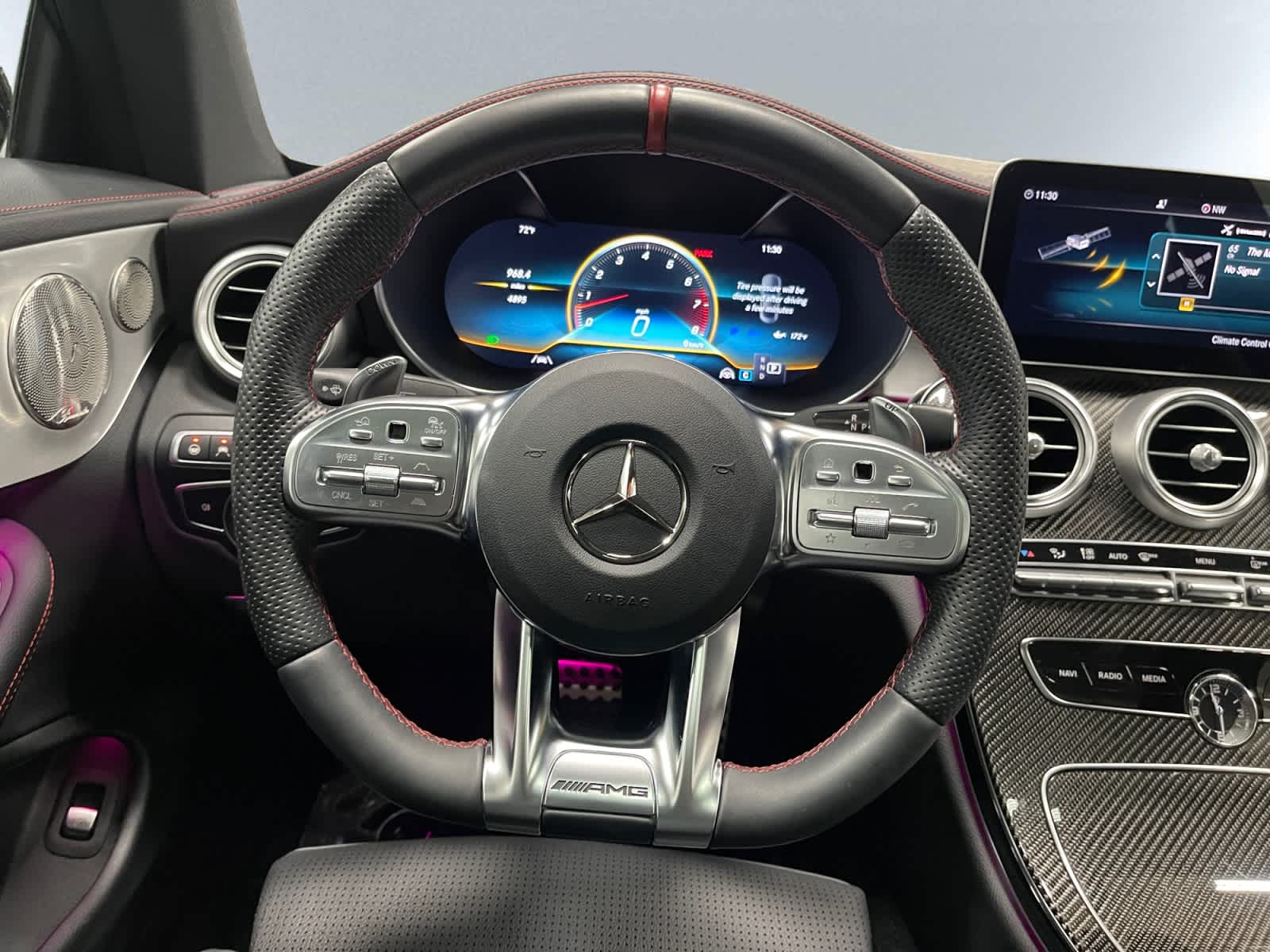 used 2023 Mercedes-Benz AMG C 43 car, priced at $51,497