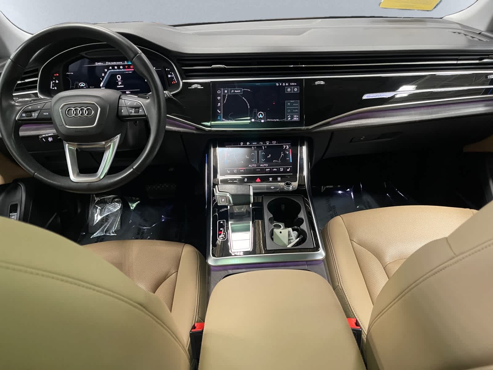 used 2022 Audi Q8 car, priced at $44,497