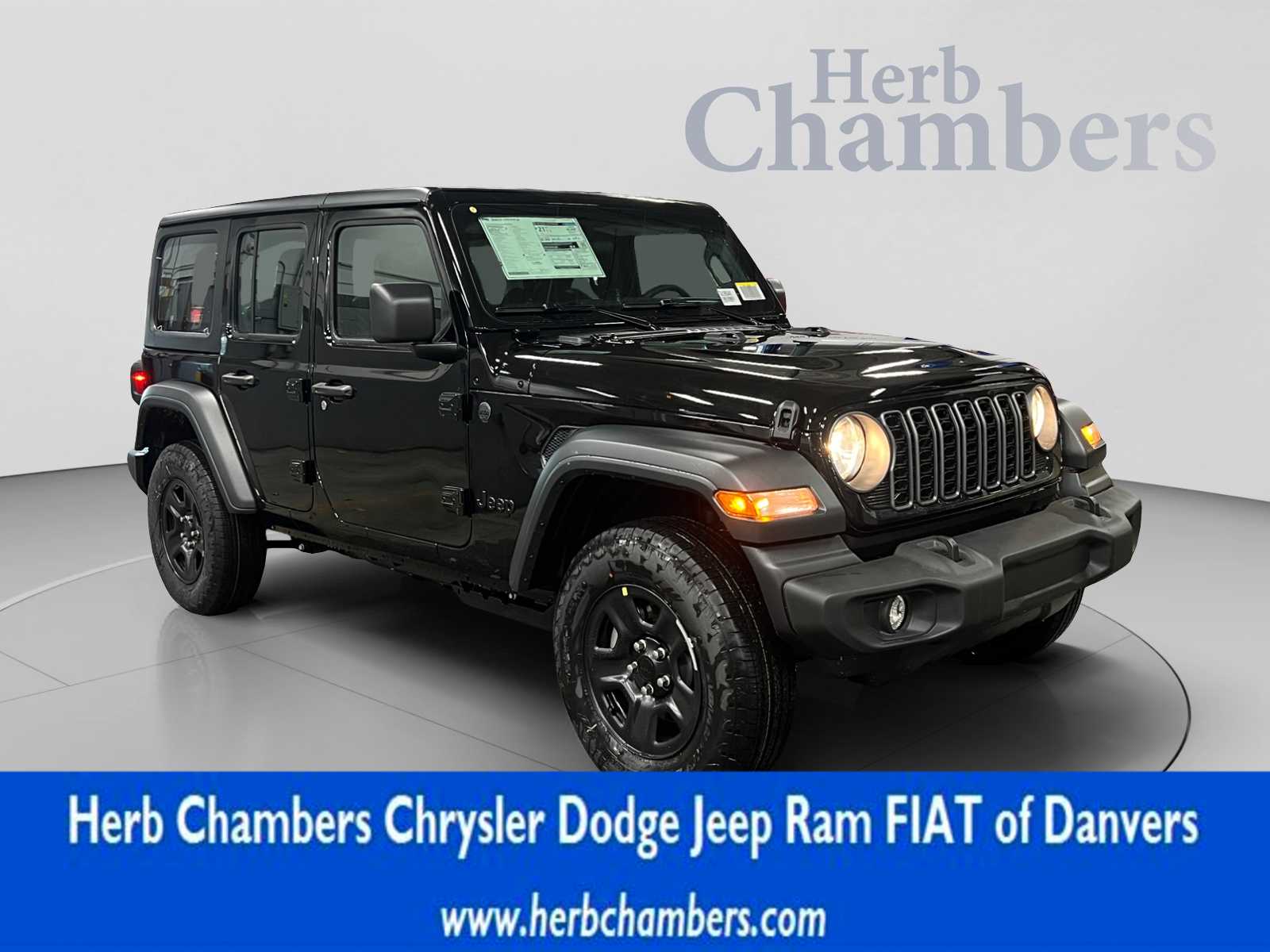 New 2026 Jeep Wrangler 4-DOOR SPORT Sport Utility Near Boston, MA