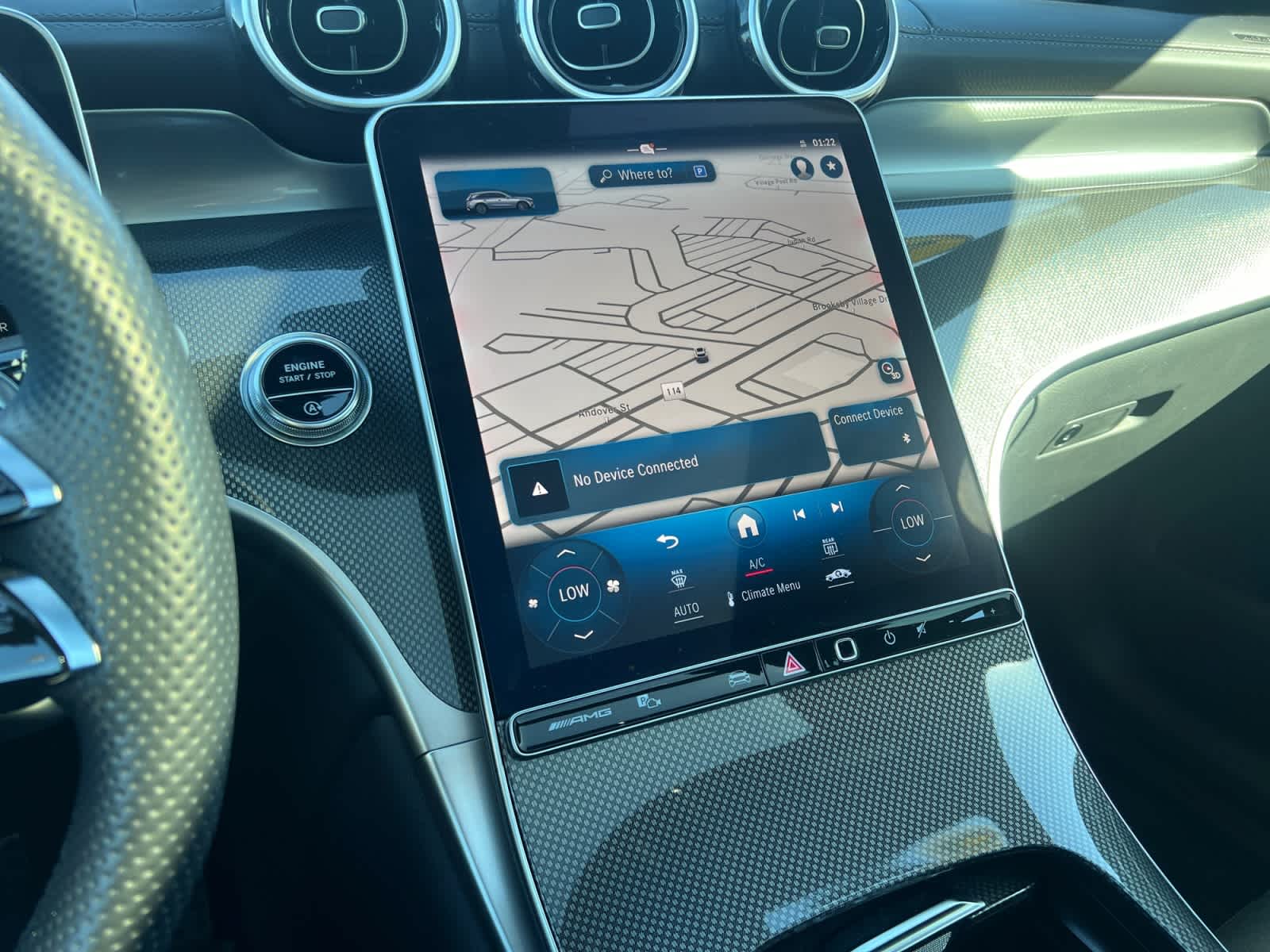 used 2024 Mercedes-Benz AMG GLC 43 car, priced at $54,497