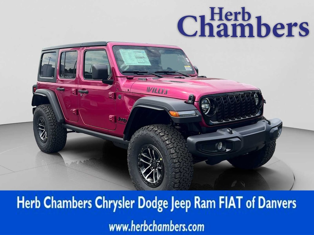 New 2026 Jeep Wrangler 4-DOOR WILLYS Sport Utility