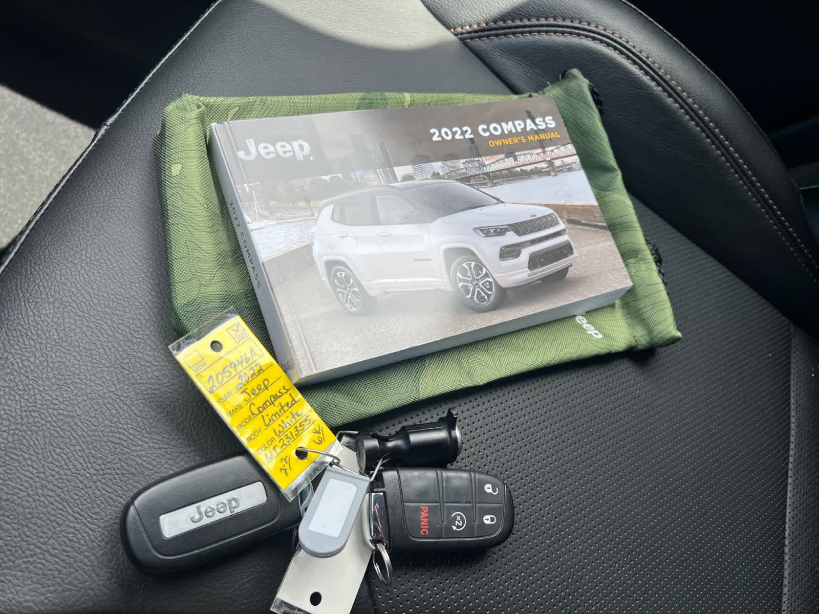 used 2022 Jeep Compass car, priced at $26,997