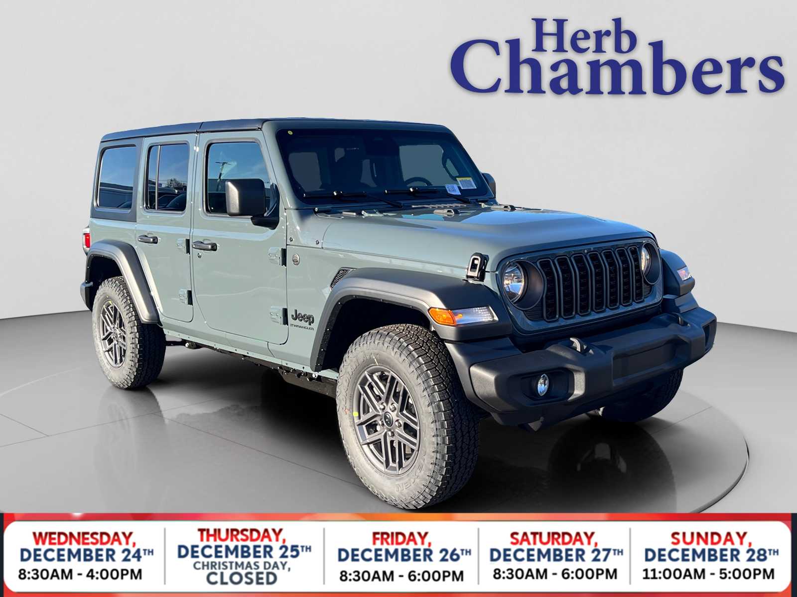 2026 Jeep Wrangler 4-Door Sport S's photo