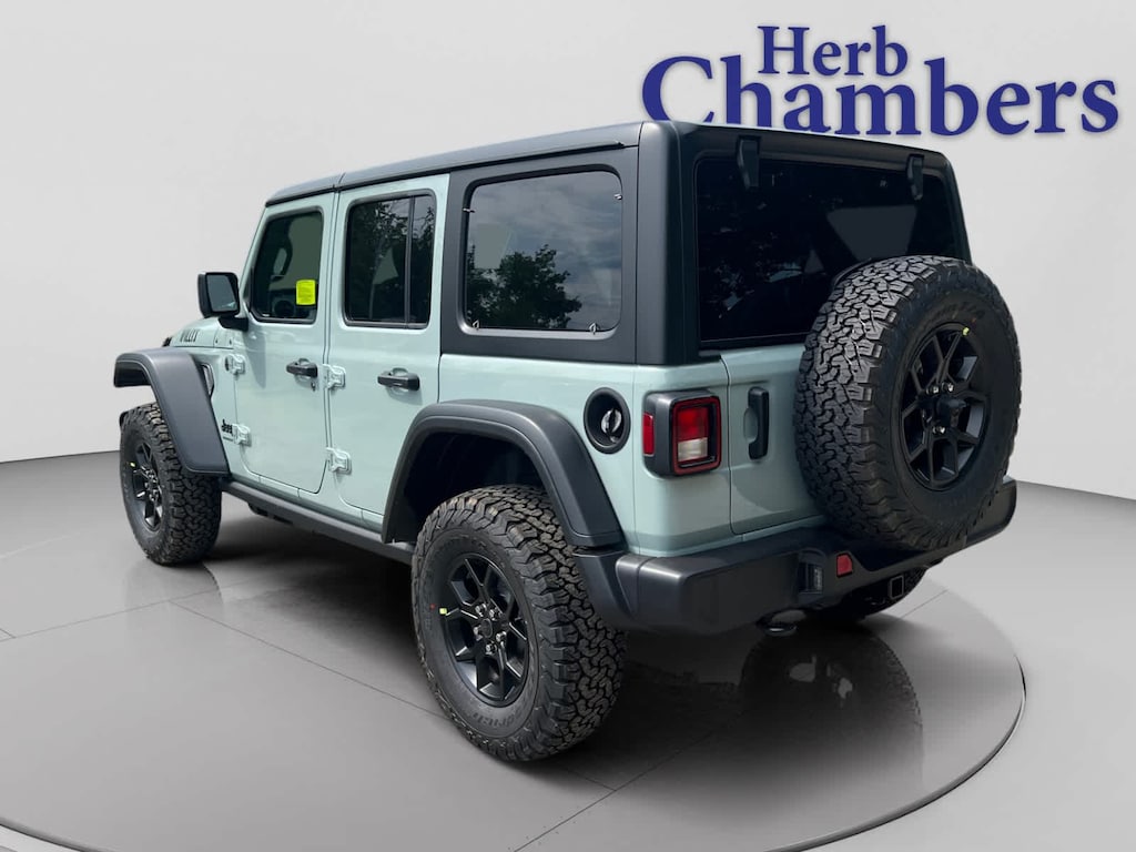 New 2026 Jeep Wrangler 4-DOOR WILLYS Sport Utility