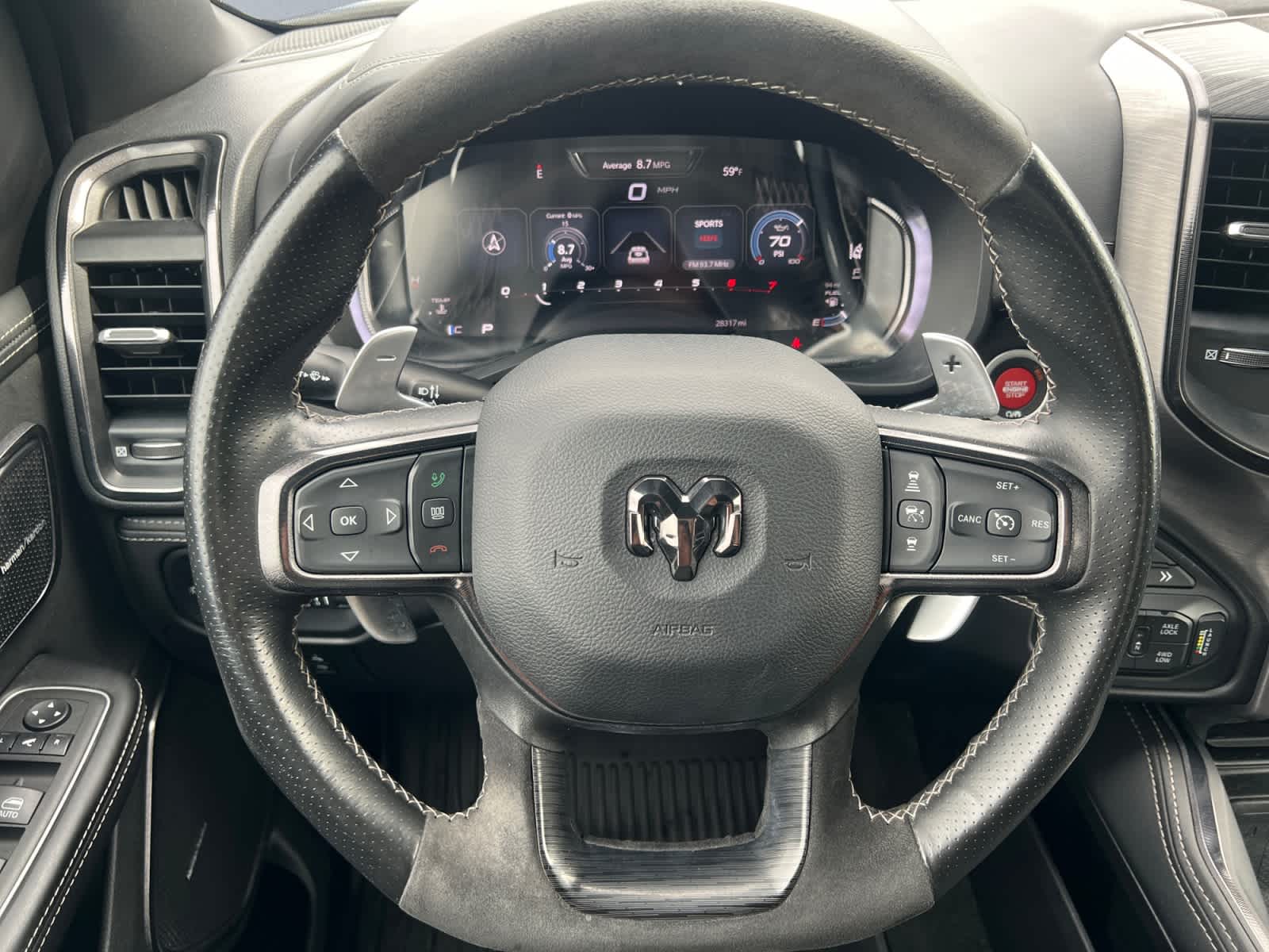 used 2023 Ram 1500 car, priced at $79,497