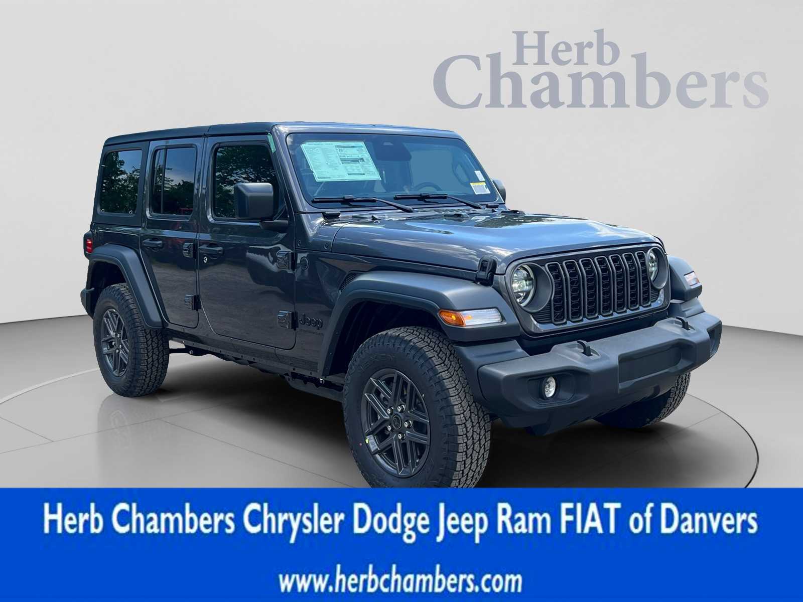 New 2026 Jeep Wrangler 4-DOOR SPORT Sport Utility Near Boston, MA